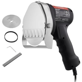 VEVOR Couteau à Kebab Électrique 80 W, Trancheuse à Viande Turc Shawarma Döner Kebab Commerciale en Inox, Coupe-gyro avec 2 L