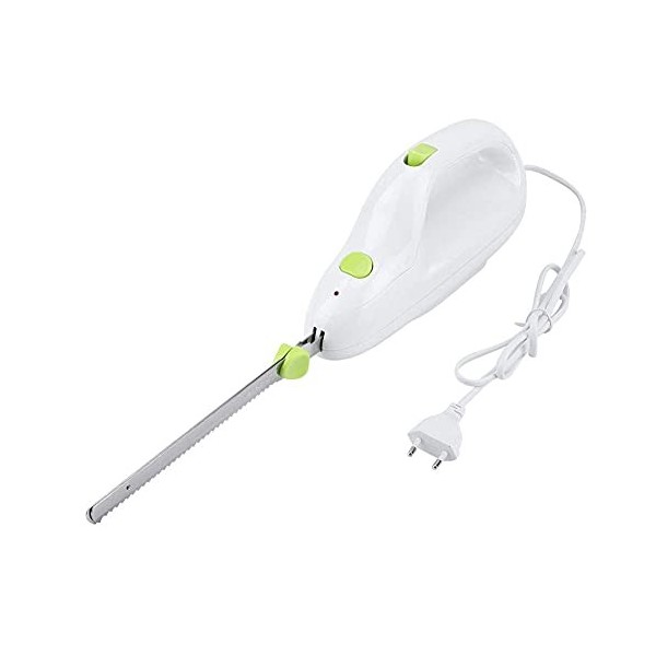 Couteau à pain électrique, couteau à viande surgelé, couteau électrique, couteau électrique, lame en acier inoxydable, coutea