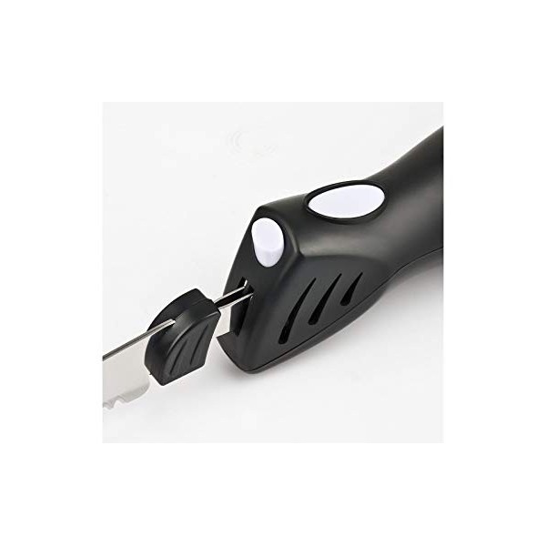 Girmi CT10 Couteau Électrique, 45 W, Moteur DC, 2 Régler de Boiteux, Noir