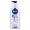 NIVEA Oil In Lotion à lhuile de rose et dargan 400 ml, lot de 6 , lotion corporelle réparatrice à lhuile de rose et darg