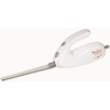 Moulinex Couteau électrique, 100 W, Lames à découper, Tranche les viandes, charcuterie, poissons, pain, Secanto blanc DJAC41