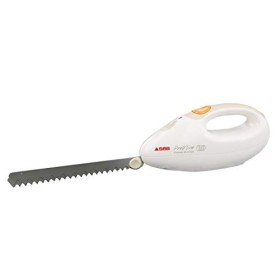 Seb 852301 Couteau Électrique Prep’Line Lames à Découper Tranche Viande Charcuterie Pain Surgelés 100W Blanc