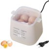 Aoreun Cuiseur à Œufs Multi, Capacité de 1 à 6 œufs, Cuisinier à œufs avec support amovible, Egg cooker cuiseur à œufs rapide