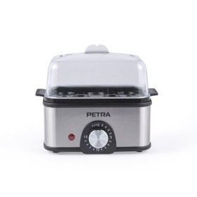 Petra Cuiseur à Œufs Électrique - Capacité de 8 Œufs, Bouillir & Poché des Œufs, Œufs à la Coque, Mollets et Durs, Minuterie 