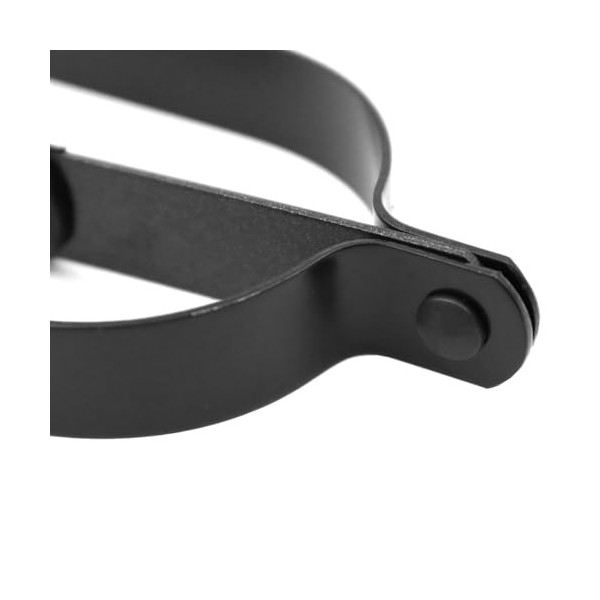 Ieron Friteuse à œufs, Moule à œufs avec poignée Anti-brûlure, moules à œufs en Acier Inoxydable, Anneaux à œufs antiadhésifs