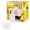Cuiseur à œufs 350 W 7 places, mini bouilloire rapide pour oeufs avec mesure + récipient pour omelette, fonction darrêt auto