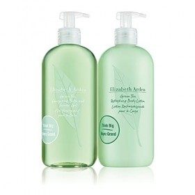 Elizabeth Arden Green Tea, Lotion Rafraîchissante pour le Corps 500 ml Crème Hydratante, Senteur Fraiche et Hespéridée