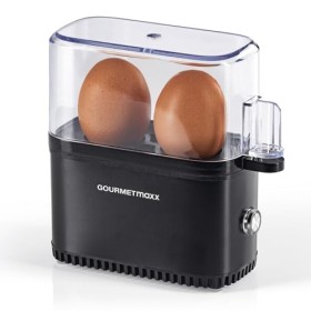GOURMETmaxx Cuisinier à œufs pour 2 œufs | Egg Cooker électrique à économie dénergie | Oeufs parfaits pour le petit déjeuner