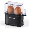 GOURMETmaxx Cuisinier à œufs pour 2 œufs | Egg Cooker électrique à économie dénergie | Oeufs parfaits pour le petit déjeuner