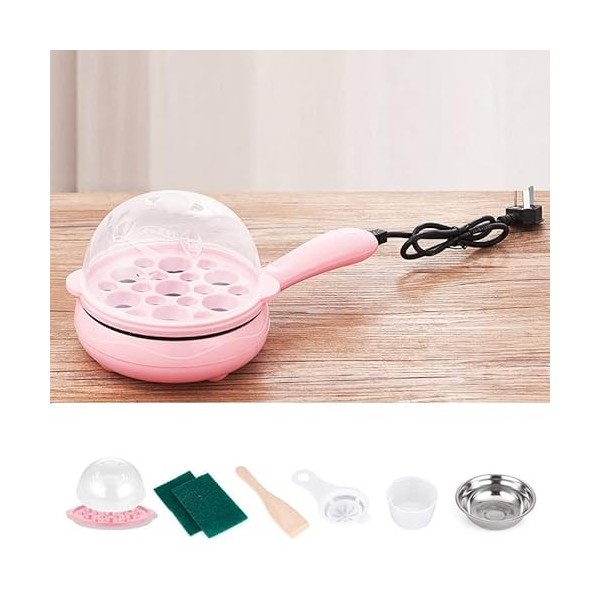 Cuiseur à œufs Rapide, Cuiseur à œufs électrique Pour œufs Durs, Chaudière à œufs Multifonctionnelle 2 En 1, Poêle à œufs Ant