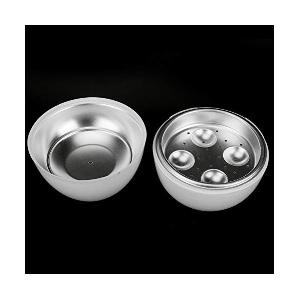 Cuiseur à œufs à Micro-ondes, 4 œufs, Cuiseur Vapeur pour la Cuisine Domestique, Matériau Composite Aluminium-plastique