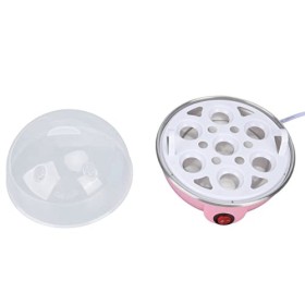 Cuiseur à œufs de Poulet, Chaudière à œufs Rapide, Préparez jusquà 7 Gros œufs Durs, Anti-brûlure à Sec, Pocheuse à œufs à A