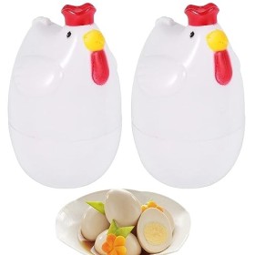 Bmocoen Lot de 2 cuiseurs à vapeur en dœuf à la coque - Pour -ondes