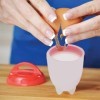 Retoo Chaudière à œufs pour 6 œufs sans coquille antiadhésive pour 6 œufs sans coquille, Accessoires de chaudière à œufs de c