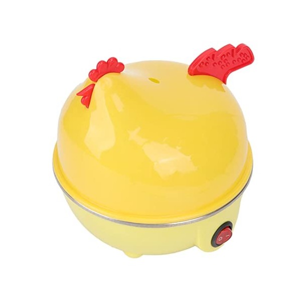 Cuiseur à Oeufs électrique 7 capacité Doeufs Fabricant Doeufs Rapide avec Arrêt Automatique, Mini Machine de Petit Déjeuner