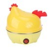 Cuiseur à œufs Rapide, capacité de 7 œufs Cuiseur à œufs électrique Multifonction en Forme de Poulet Chaudière à œufs Rapide 