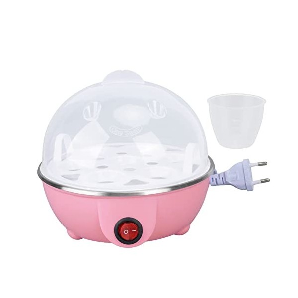 Cuiseur à œufs électrique 350 W 7 Capacités Cuiseur à œufs Rapide Arrêt Automatique, Cuiseur à œufs de Poulet pour œufs Durs