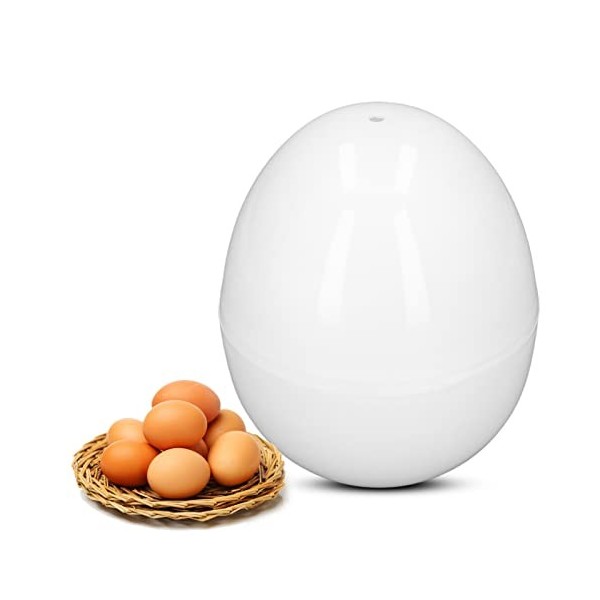 Cuiseur à œUfs Durs, 4 œUfs Multi-Fonction ABS Oeufs à la Vapeur Cuiseur à Vapeur pour la Maison Cuisine Cuisson à la Vapeur 