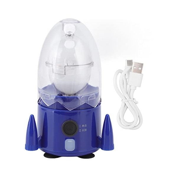 Spinner à Oeufs électrique, 15W Rechargeable Golden Egg Maker pour Oeufs Durs, Golden Egg Shakers Mélangeur de Jaunes Doeufs