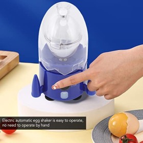 Spinner à Oeufs électrique, 15W Rechargeable Golden Egg Maker pour Oeufs Durs, Golden Egg Shakers Mélangeur de Jaunes Doeufs