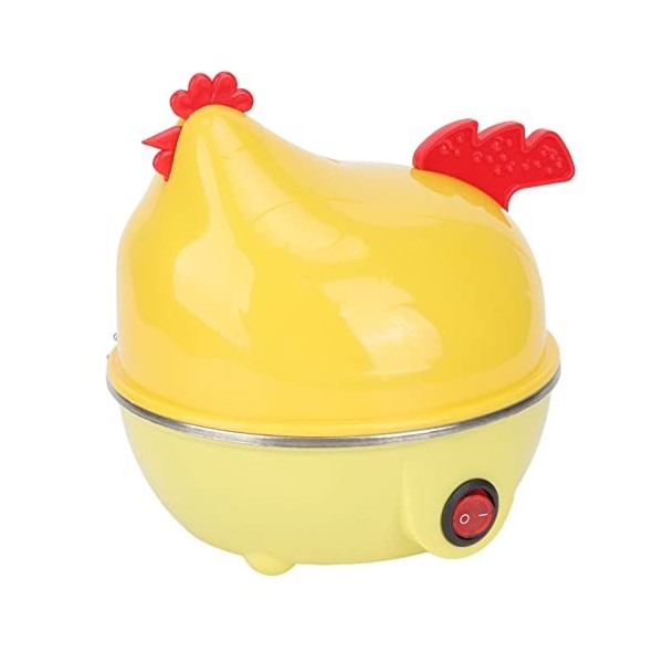 Cuiseur à œufs électrique, Cuiseur à œufs électrique Multifonction en Forme de Poulet, Chaudière à œufs Rapide, Capacité de 7
