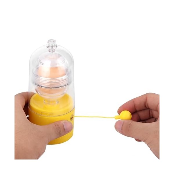 Golden Egg Maker, Shakers à œufs Manuels, Egg Scrambler Shaker Fouet Hand Powered Golden Egg Maker Eggs Yellow White Mixer Ga