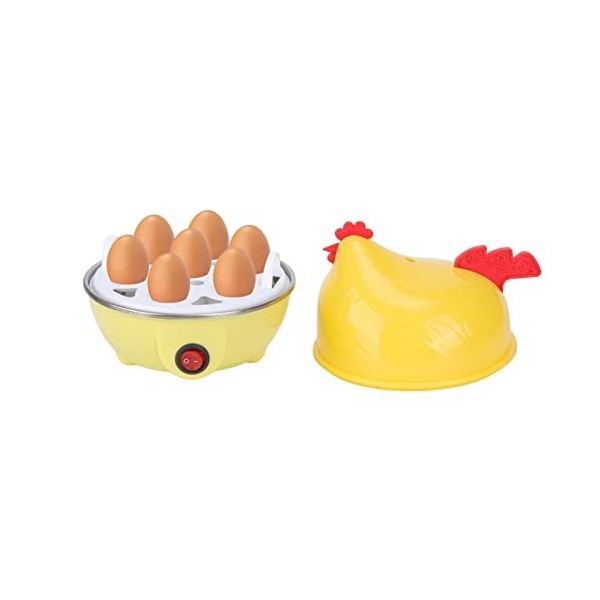 Cuiseur à œufs électrique, Chaudière à œufs Rapide avec Arrêt Automatique pour œufs Durs, œufs Pochés, œufs Brouillés, Omelet
