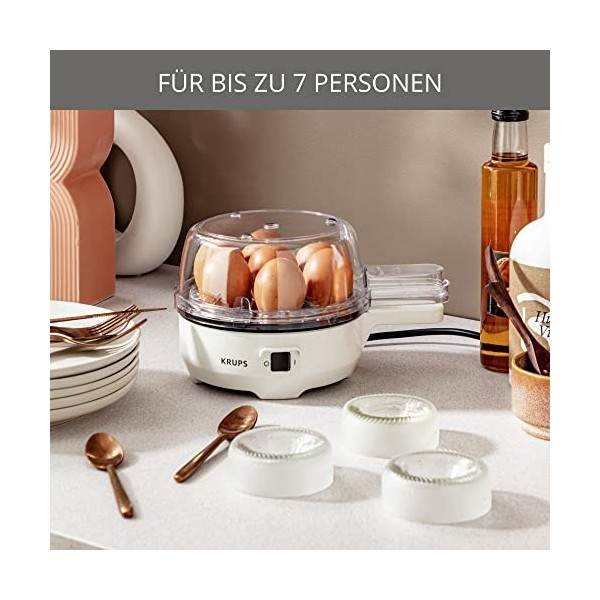 Krups F-233-70 Cuit oeuf Blanc
