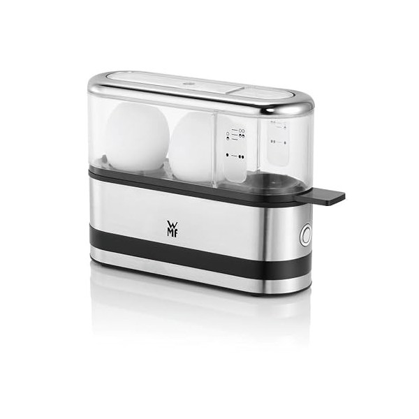 WMF Cuit-oeufs, 2 œufs, 250 W, Inox 18/10 Cromargan, Tritan sans BPA, KITCHENminis 0415020011