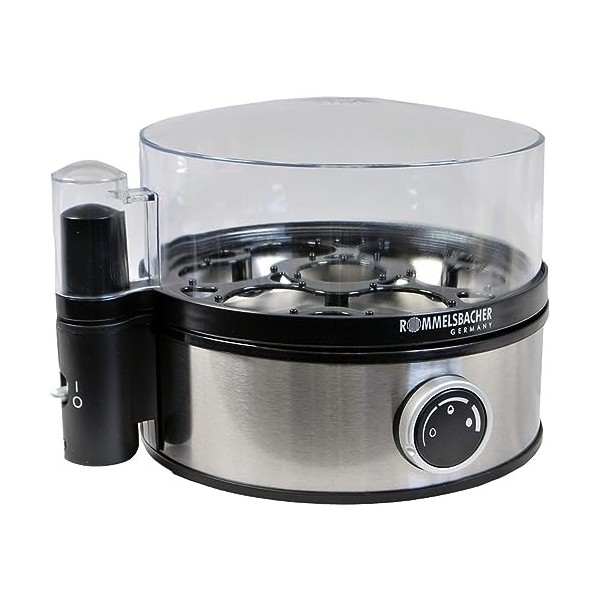 ROMMELSBACHER - ER 400 - Cuiseur à œufs, 400 watts, Acier inoxydable