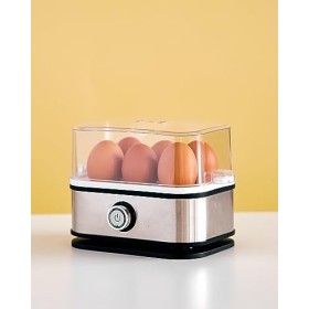 G3Ferrari G10156 Cuiseur à œufs à vapeur Poché, 6 oeufs, 400 W, Silver.