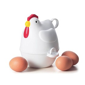 Excelsa Cuiseur Vapeur pour Micro-Ondes 3 œufs