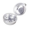 Wohlstand Egg Boiler,Cuiseur à oeufs Big Boiley 13.3 * 15.7 * 15.7cm, Micro-ondes Boiler Rapid Egg Cooking Appliances,4 Oeufs
