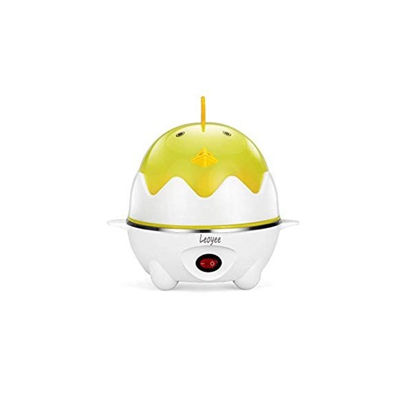 Leoyee Cuiseur à oeufs Cuiseur à oeufs électrique Cuiseur à oeufs cuit rapide avec arrêt automatique - Capacité de 7 oeufs av