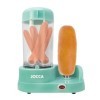 Jocca Machine à Hot-Dogs Funny Cooking Turquoise, Chauffe-Pain et Cuiseur à Vapeur Multifonction, Facile à Utiliser et Nettoy