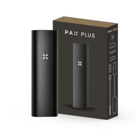 PAX Plus Starter Kit - Onyx. Vaporisateur Portable Haut de Gamme Pour Herbes Sèches Garantie 10 ans