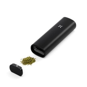 PAX Plus Starter Kit - Onyx. Vaporisateur Portable Haut de Gamme Pour Herbes Sèches Garantie 10 ans