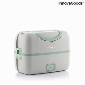 InnovaGoods® Boîte à déjeuner électrique à vapeur 3-en-1 avec recettes Beneam, cuisine, réchauffe et garde les aliments chaud