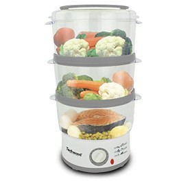 Cuiseur vapeur Techwood TCV-371 500 W Blanc