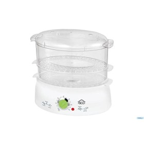 DCG Eltronic DG2334 Cuiseur Vapeur 2 Bols 900 W