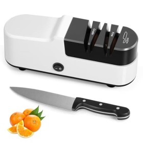 SOARFLY Aiguiseur Couteaux Électrique, Aiguiseur Couteaux Professionnel Haute Précision, Rapide & Efficace, Eguiseur de Coute