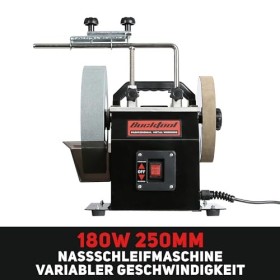 Bucktool SCM8101 Two-Direction Water Cooled Wet and Dry Sharpener 250mm électrique humide pierre meuleuse, système daiguisag