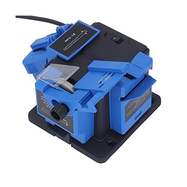 Affûteuse de Foret électrique, Perceuse à Ciseaux Multifonction - Affûteuse électrique pour Outils de Cuisine, Ciseaux, Perce