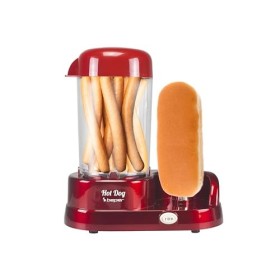 BEPER P101CUD501 Máquina de Perritos Calientes Machine de Hot Dog, ABS, Rouge
