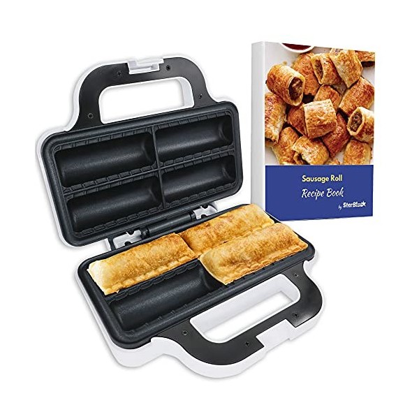 StarBlue Machine à saucisses avec livre électronique de recettes français non garanti – 220-240 V 50/60 Hz 850 W, Adaptateu