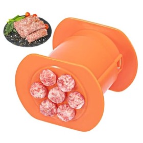 Bczhieulw One Press Maker，Hot Dog Maker，Avec 7 trous pour les burgers/croquettes/pâtisseries