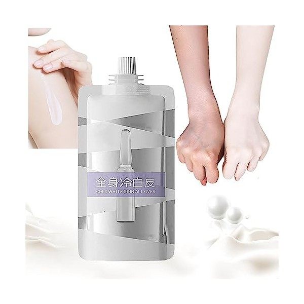 Cold White Skin All Over, Whole Body Cold White Skin,Cold White Full Body Whitening Cream, Whitening Moisturizing Brightening