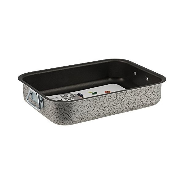 Home Salt Peper Omelets, Non-Stick Coating, 28 cm, Aluminium, Black/Grey