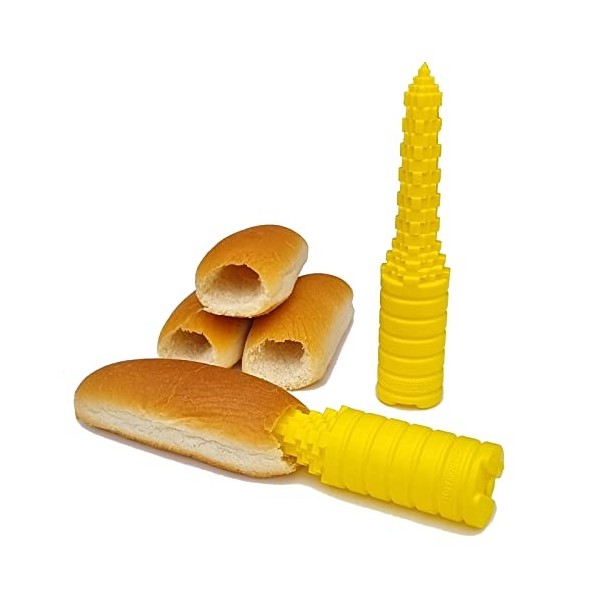 Hotdogger, Perceuse à chignon Hot Dog parfaite pour griller et barbecue, taille idéale pour les morvettes et autres saucisses