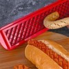 Sobeta Coupe-saucisses multifonction pour hot-dog - Coupe-jambon - Léger et portable - Pour barbecue en spirale - cuisine pou
